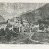 Ruines du palais de Sans-Souci, à Milot (extérieur).