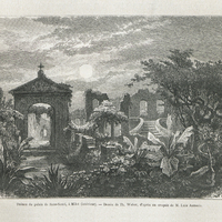 Ruines du palais de Sans-Souci, à Milot (intérieur).