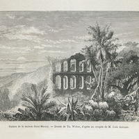 Ruines de la maison Saint-Macary