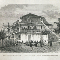Le Petit Séminaire (collège Saint-Martial), au Port-au-Prince (voy. P. 196).