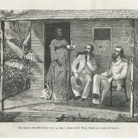 Un déjeuner chez Mlle Choune (voy. P. 210).