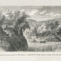 Ruines du fort ça-ira et maison de Mlle Choune