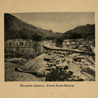 Le bassin général. Porte de Saint-Martin