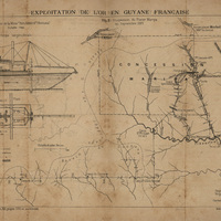 Exploitation de l'or en Guyane française (Planche VI)