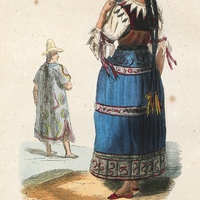 Femme et homme de Bolivia (Amérique du Sud)