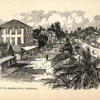 Street in Georgetown, Demerara