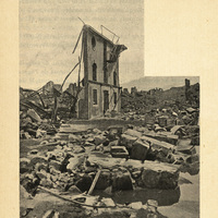 Ruines de la rue Victor Hugo