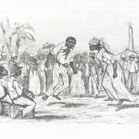 [Danse d'esclaves lors d'une fête aux Antilles]