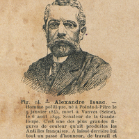 Alexandre Isaac. Homme politique, né à Pointe-à-Pitre le 9 janvier 1845 , mort à Vanves ( Seine ),…