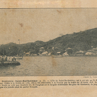 Gustavia ( Saint-Barthélémy ). L'île de Saint-Barthélémy est à 175 kil. Au N.N.O. De la Guadeloupe…