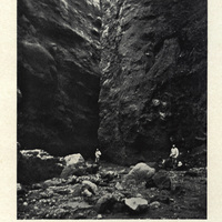 The gorge of the falaise
