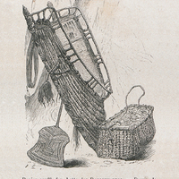 Costume de cérémonie chez les Roucouyennes. D'après un costume rapporté par l'auteur