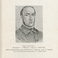 [Victor Schoelcher surnommé le « Wilberforce français »  ( 1804-1893 ). Lutta passionnément pour l…