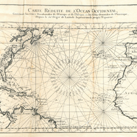 [Carte réduite de l'Océan Occidental contenant les côtes occidentales de l'Europe et de l'Afrique…