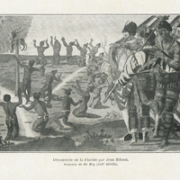 [Découverte de la Floride par Jean Ribaut ( XVIe siècle )]