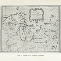[Carte du Canada, ( 1755 ). ( Bibliothèque Nationale )]