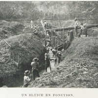 [Un sluice en fonction]