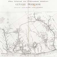 [Plan général des concessions minières]