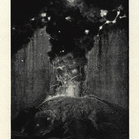 The heavens aglow, may 26,1902 painted by George Varian