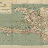 Carte de la République d'Haïti