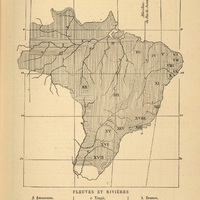 Esquisse de la Carte physique du Brésil